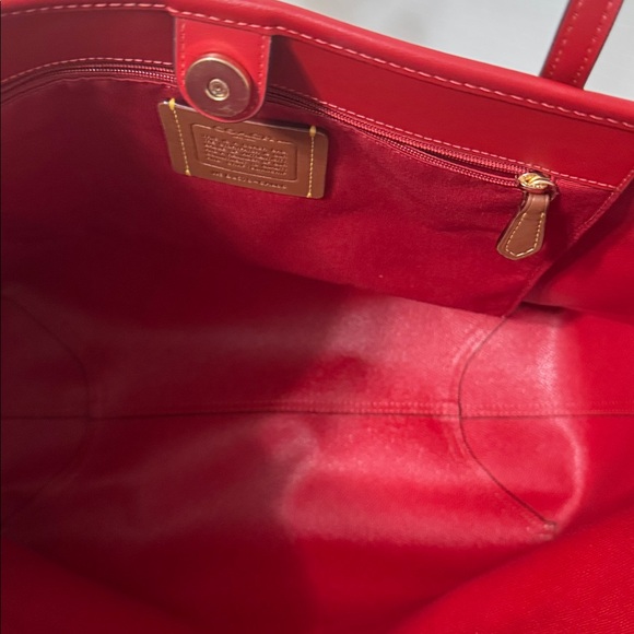 Coach Signature Stripe City Tote NWOT - Picture 5 of 10
